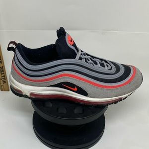 Nike Air Max 97 Sneakers 11.5 Wolf Grey Radiant Red DB4611-002